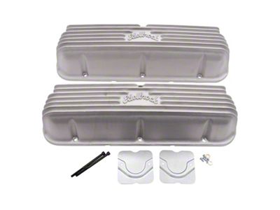 Edelbrock Classic Series Valve Covers; Satin (79-95 5.0L Mustang)