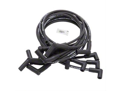 Edelbrock Max-Fire High Performance Spark Plug Wires; Black (84-95 5.0L Mustang)