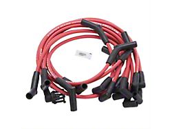 Edelbrock Max-Fire High Performance Spark Plug Wires; Red (84-95 5.0L Mustang)