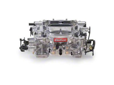 Edelbrock Remanufactured Thunder Series AVS Off-road Carburetor with Manual Choke; 650 CFM; Satin Finish (83-85 5.0L Mustang)