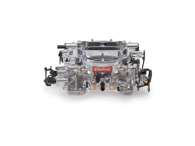 Edelbrock Remanufactured Thunder Series AVS Off-road Carburetor with Manual Choke; 650 CFM; Satin Finish (83-85 5.0L Mustang)