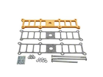 Edelbrock Wood Fiber Laminate Base to Upper Spacer Plate Kit for Performer RPM II 5.0 Manifolds (86-95 5.0L Mustang)