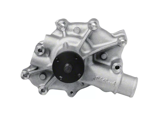 Edelbrock High Flow Performance Victor Series Water Pump; Satin (86-93 5.0L Mustang)