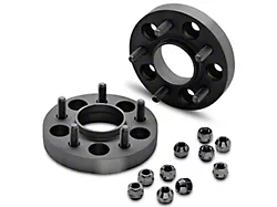 Eibach 25mm Pro-Spacer Hubcentric Black Wheel Spacers (15-24 Mustang, Excluding GT350 & GT500)