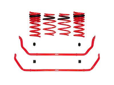 Eibach Sport-Plus Suspension Kit (99-04 Mustang GT Coupe, Mach 1; 99-04 Mustang V6 Convertible)
