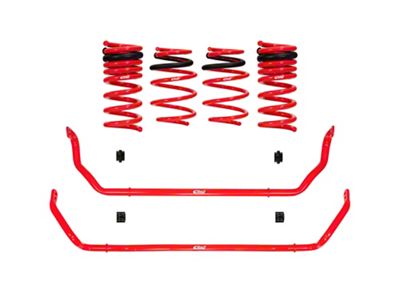 Eibach Sport-Plus Suspension Kit (99-04 Mustang GT Coupe, Mach 1; 99-04 Mustang V6 Convertible)