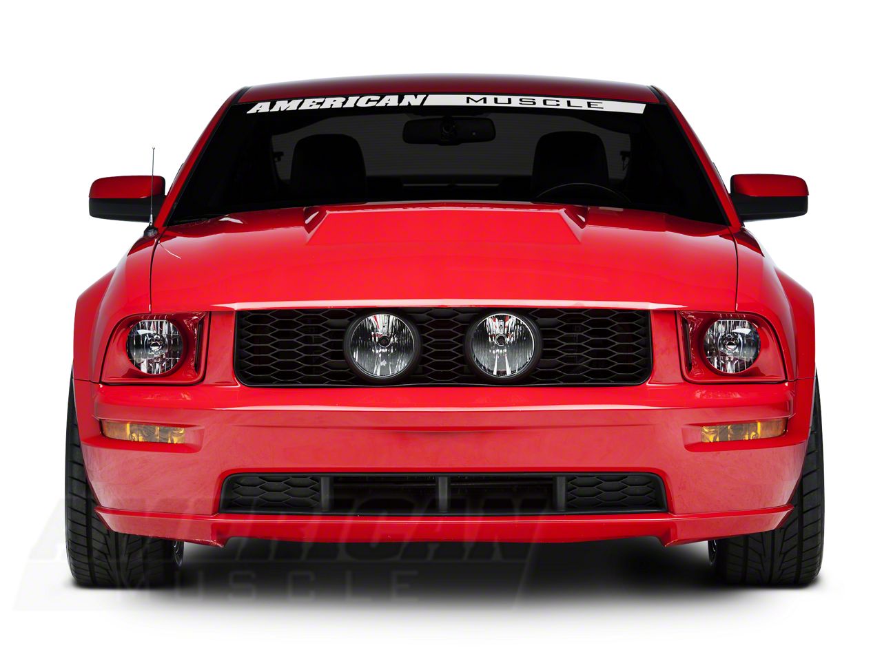 Ford Mustang Honeycomb Grille Women's Tank Top - Black, Size M, American Muscle Graphic Tee - View #10