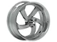 Elegant Danger Gloss Black with Candy Red Center Wheel; 22x9.5 (06-10 RWD Charger)