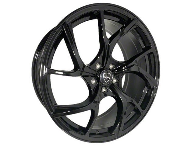 Elegant E008 Gloss Black Wheel; 20x8.5 (10-14 Mustang)