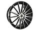 Elegant E007 Gloss Black Machined Wheel; 20x8.5 (16-24 Camaro)