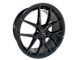 Elegant E017 Satin Black Wheel; 20x8.5 (16-24 Camaro)