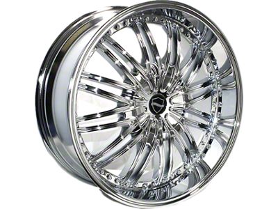 Elegant EL911 Chrome Wheel; 20x8.5; 15mm Offset (08-23 RWD Challenger, Excluding Widebody)