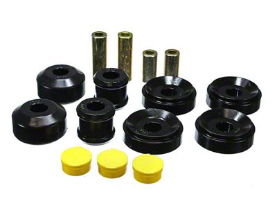 Front Control Arm Bushings; Black (10-14 Camaro)