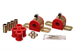 Rear Sway Bar and Endlink Bushings; 17.50mm; Red (08-10 Challenger)