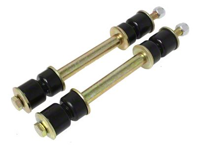 Adjust-A-Link Sway Bar Endlinks; Black (94-04 Mustang)