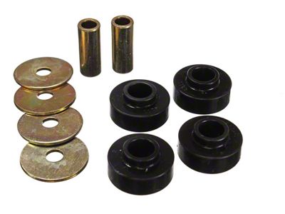 Differential Bushings; Black (99-04 Mustang Cobra)