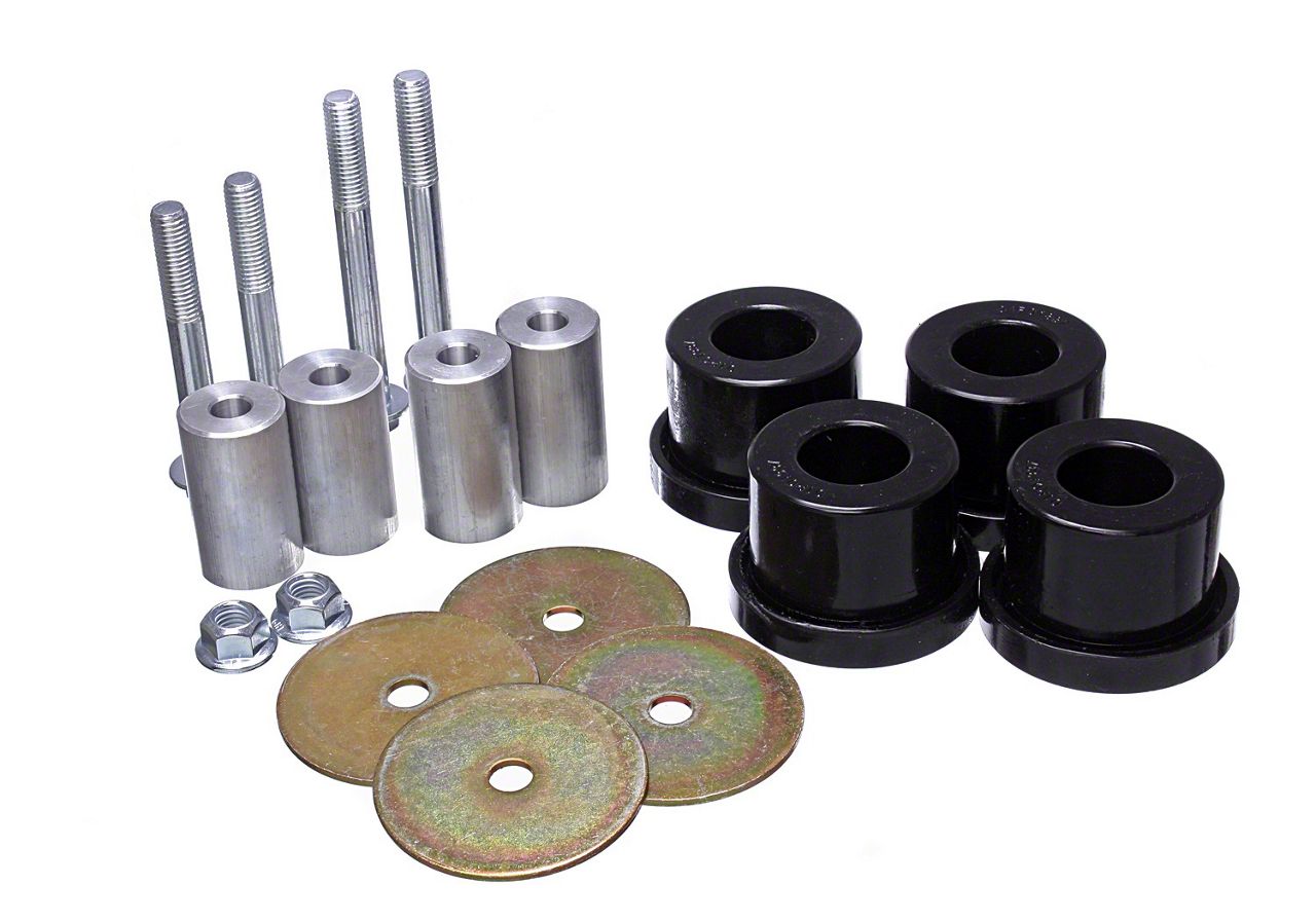 Differential Bushings; Black (15-24 Mustang, Excluding GT350 & GT500)