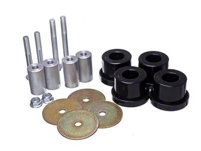 Differential Bushings; Black (15-24 Mustang, Excluding GT350 & GT500)