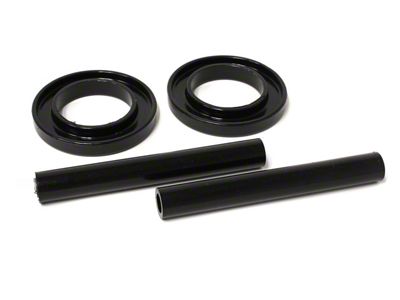 Front Coil Spring Isolators; Black (83-04 Mustang)