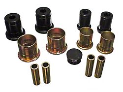 Front Control Arm Bushings; Black (94-04 Mustang)