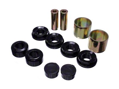 Front Control Arm Bushings; Black (15-25 Mustang, Excluding GT500)