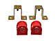 Front Sway Bar Bushings; 1-1/16-Inch; Red (94-04 Mustang)