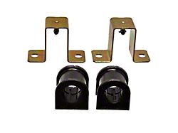 Front Sway Bar Bushings; 1-1/8-Inch; Black (94-04 Mustang)