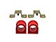 Front Sway Bar Bushings; 1-3/8-Inch; Red (79-93 Mustang)