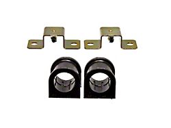 Front Sway Bar Bushings; 1-5/16-Inch; Black (79-93 Mustang)