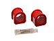 Front Sway Bar Bushings; 1-5/16-Inch; Red (79-04 Mustang)
