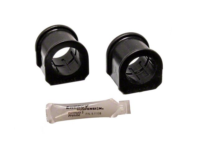 Front Sway Bar Bushings; 30mm; Black (79-04 Mustang)