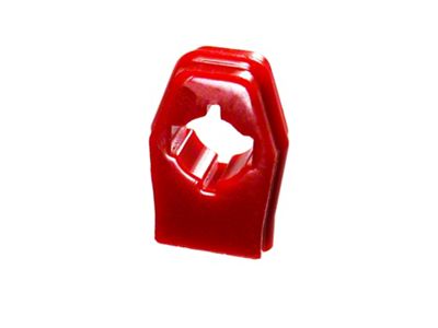 Manual Transmission Shifter Bushing; Red (15-25 Mustang, Excluding GT350 & GT500)