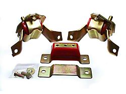 Motor and Transmission Mounts; Red (84-95 5.0L Mustang)