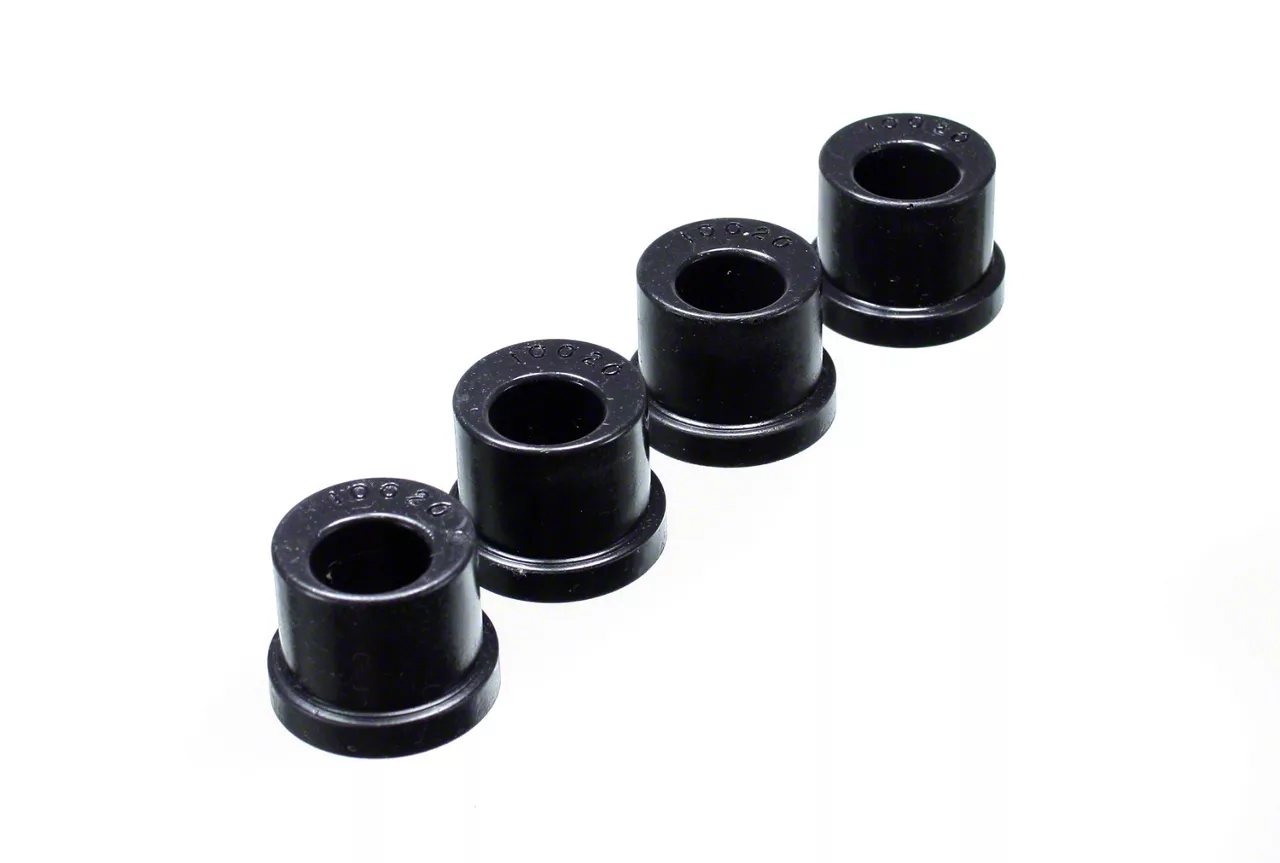 Mustang Offset Rack and Pinion Bushings; Black (8504 Mustang) Free Shipping