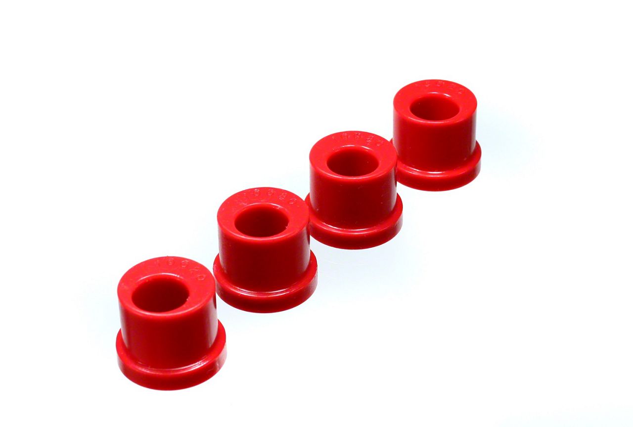 Mustang Offset Rack and Pinion Bushings; Red (8504 Mustang) Free Shipping