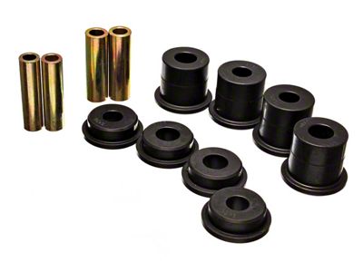 Rear Subframe Bushings; Black (99-04 Mustang Cobra)