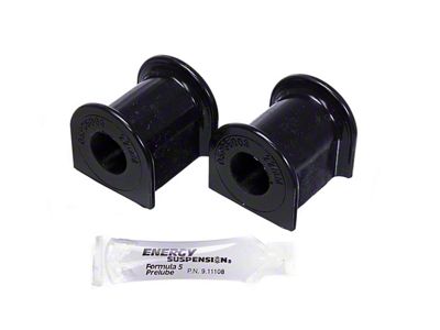 Rear Sway Bar Bushings; 22mm; Black (15-25 Mustang, Excluding GT500)