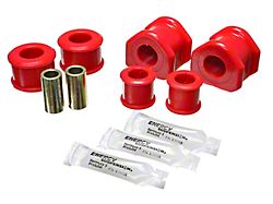 Rear Sway Bar Bushings; 24mm; Red (11-14 Mustang)