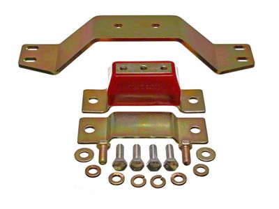 Transmission Mount; Red (99-04 Mustang GT, Bullitt, Mach 1)