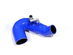 EUROCOMPULSION V1 Air Induction System Tube with Hi-Flow Filter; Blue (24-25 Mustang EcoBoost)
