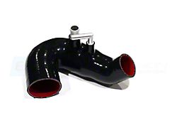 EUROCOMPULSION V1 Air Induction System Tube without Filter; Black (24-25 Mustang EcoBoost)