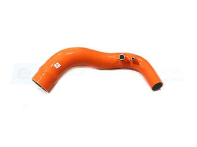 EUROCOMPULSION V1 Air Induction System Tube without Filter; Orange (15-23 Mustang EcoBoost)