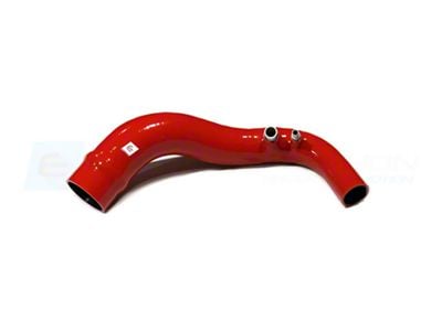 EUROCOMPULSION V1 Air Induction System Tube without Filter; Red (15-23 Mustang EcoBoost)