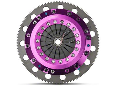 Exedy Hyper Twin Series Cerametallic Twin Disc Clutch Kit with Flywheel; 23-Spline (11-14 Mustang GT)