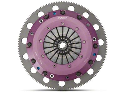 Exedy Hyper Twin Series Cerametallic Twin Disc Clutch Kit with 6-Bolt Flywheel; 10-Spline (96-98 Mustang GT; Late 01-10 Mustang GT)