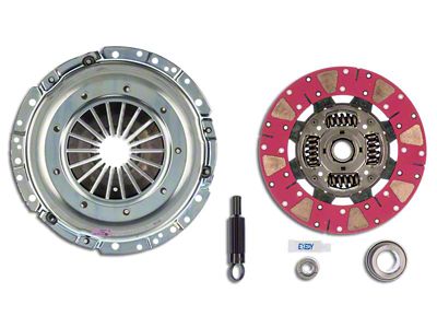 Exedy Mach 600 Stage 2 Cerametallic Clutch Kit with Cushion Button Disc for Tremec Transmissions; 26-Spline (Late 01-04 Mustang GT; 99-04 Mustang Cobra, Mach 1)