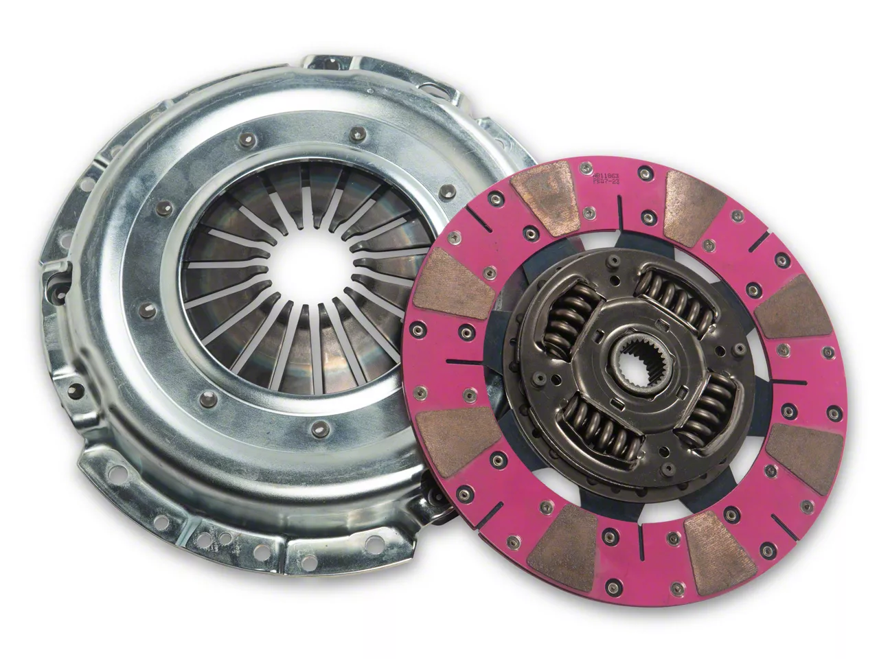 Exedy Mustang Mach 600 Stage 2 Cerametallic Clutch Kit with Exedy Mustang Mach 600 Stage 2 Cerametallic Clutch Kit with