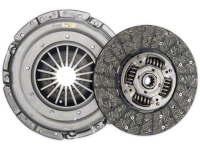 Exedy Mach 350 Stage 1 Organic Clutch Kit with Hydraulic Throwout Bearing; 10-Spline (05-10 Mustang GT)