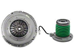 Exedy Mach 400 Stage 1 Organic Clutch Kit with Hydraulic Throwout Bearing; 10-Spline (05-10 Mustang GT)