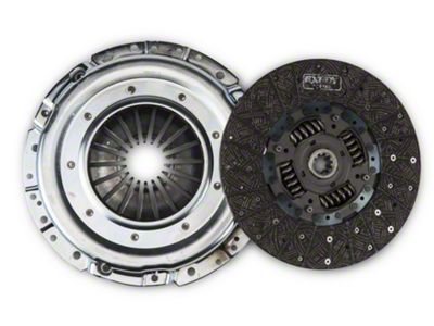 Exedy Grooved Mach 500 Stage 1 Organic Clutch Kit with Hydraulic Throwout Bearing; 10-Spline (05-10 Mustang GT)